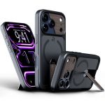 Orbit Black Case For Iphone 17 Pro Pro Max -magsafe Compatible Stand