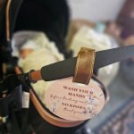 Wash Your Hands No Kisses Plaque Foxes Design