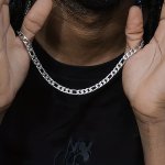 1PC Fashion Classic Y2K Stainless Steel Necklace Bracelet Couple Hip-hop Jewelry