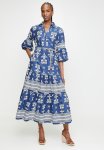 Pringle Mya Maxi Tiered Dress - Blue