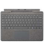 Microsoft Surface Pro 11 Alcantara Type Cover With Pen Storage Platinum