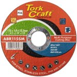 Tork Craft Cutting Disc Multi Purpose 115X1.0X22.2MM For Steel S S Pva Stone