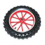 Complete Front 2.50-10 Dirt Bike Wheel - Red