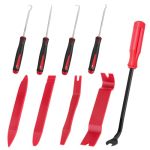 Auto Trim Removal Tool Set Pry Tool Kit Door Panel Removal Tool Fasteners Remover Automotive Hook Set Car Auto Oil Seal o-ring S
