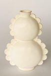 Ceramic Vase With Frill Edge 35X25X12CM
