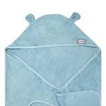Wearable Baby Hooded Towel - Blue