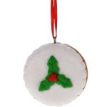 Cookie Decoration 6CM - Holly Berry