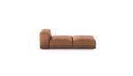 Lounger - Leather - Brown - 199CM X 84CM