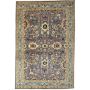 Rugs & Decor / Handmade Afghan Chobi Veg-dye Rug Grey & Blue - 294 X 197 Cm