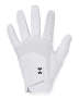 Men's Ua Iso-chill Golf Glove - White / Llg