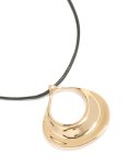 Goldair Gold Open Orb Pendant Cord Necklace