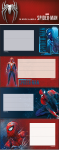 Spiderman Book Labels