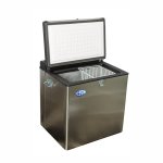 Cold Factor Gas Chest Fridge freezer 70L Stainless Steel