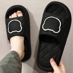 Plus Size Unisex Open Toe Breathable Open Toe Breathable Slippers Comfy Non Slip Durable Eva Sole Slides For Men's & Women's Ind