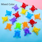 24PCS MINI Jumping Frog Finger Action Training Toy Goody Bag Fillers Perfect Birthday Party Gifts Fun Teaching Counting While Pl