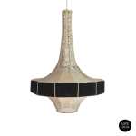 Morocco Rope Pendant Light Black Natural