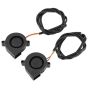 2PCS 5015 Cooling Fan 50X50X15MM 5V Blow Sleeve Bearing For 3D Printer Hot