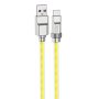 Hoco U113 100W USB To Usb-c/type-c Silicone Fast Charging Data Cable Length: 1M Gold