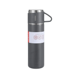 Zs - Hot And Cold Vacuum Insulated Flask - 500ML - Silver