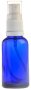 Essentially Natural Blue Glass Bottle With Spritzer