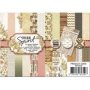 Free Spirit MINI Paper Pack - 24 Double-sided Sheets With Chipboard And Stickers 15 X 20CM