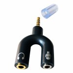 3.5MM Stereo Male To 2 X Stereo Female