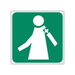 Manned First Aid Station Safety Sign GA5