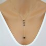 Luxury Design Ladies Exquisite Tiny Bead Y-Shaped Pendant Necklace Female Daily Decor Neck Jewelry