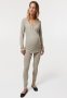 Mama Before & After Leggings - Beige Marl