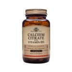 Solgar Calcium Citrate With Vitamin D3