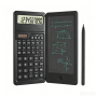 Folding Portable Scientific Calculator With Solar Powered Writing Tablet