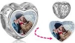 CAS101995 - 925 Sterling Silver Personalized Photo Charm