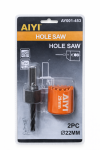 22 Mm Hole Saw Set 2-PIECE