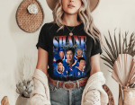 Shane Hollander Bootleg T-Shirt Blue Red