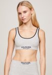 Tommy Hilfiger Unlined Bralette - Grey Melange black