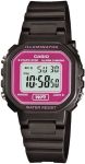 Casio Casual WristWatch Grey black Strap Women's Watch LA-20WH-4A