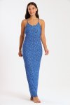 Ladies Strappy Bodycon Maxi Dress