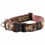 Rogz Fancy Dress Extra Extra Large 40MM Special Agent Dog Collar Mocha Bone Design Waggs Pet Shop