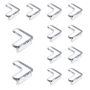 12 Count Transparent Corner Protectors For Kids - L-shaped