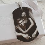 CNE105274 - Personalized Men's Photo Dog Tag Necklace Stainless Steel