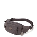 Troop London Classic Canvas Waist Charcoal