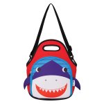 Shark Neoprene Lunch Cooler - Blue