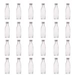24 Pack Consol Glass Spirit Bottles 50ML With Screw Caps