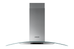 Samsung 90CM Inox And Curved Glass Hood