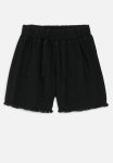 PoP Candy Frayed Hem Shorts-black