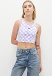 Vans Longline Racerback Print Bralette - Sweet Lavender
