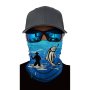 1pc Men's Fashion Breathable Bandana For Outdoor Sports Cycling Fishing