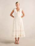 Cassandra Embroidered Midi Dress - 16 Vera Embroidery
