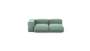 Two Module Chaise Sofa - Velvet - Mint - 199CM X 115CM