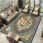 Smte Modern 3D Geometric Design Area 10 Rug & Complementary Ih Tieback With Keychain